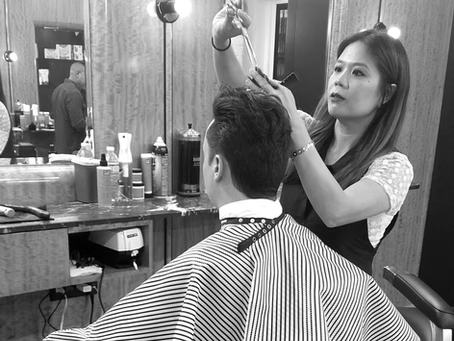 Precision Haircutting Technique
